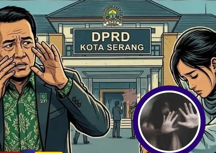 Cari Keadilan, Korban Dugaan Pelecehan Oknum DPRD Kota Serang Temui Ketua Dewan