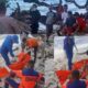 Penemuan jenasa di pantai pilam Teridentifikasi,Di duga korban kecelakaan spedboad sinairusi.