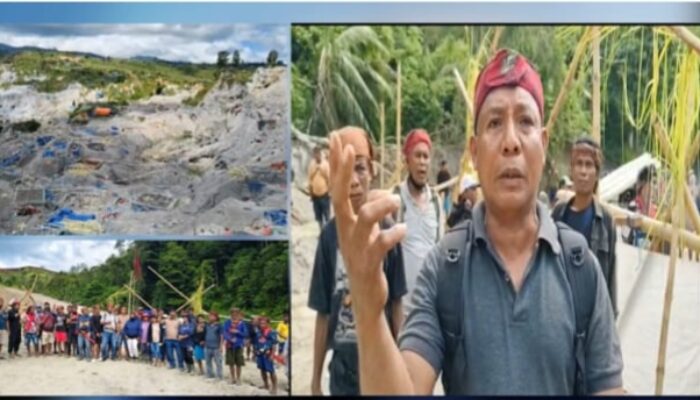 Warga adat marga Nurlatu sasi lokasi tambang emas gunung botak