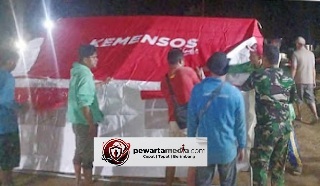 Dinas Sosial TapTeng Gerak Cepat Buka Posko Dapur Umum di HKBP Sipange,67 KK Terdampak Tetlayani (19/07/2026)