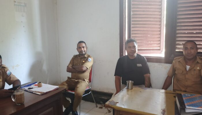 BANGUN KEAKRABAN DAN SINERGI, KEPALA EKBANG KISAR SELATAN BERSAMA WARTAWAN GELAR “NGOPI BERSAMA”