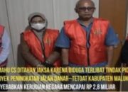 Makan Uang Haram, Mantan Ketua DPD Lemhanas Maluku CS di Tahan Jaksa. 