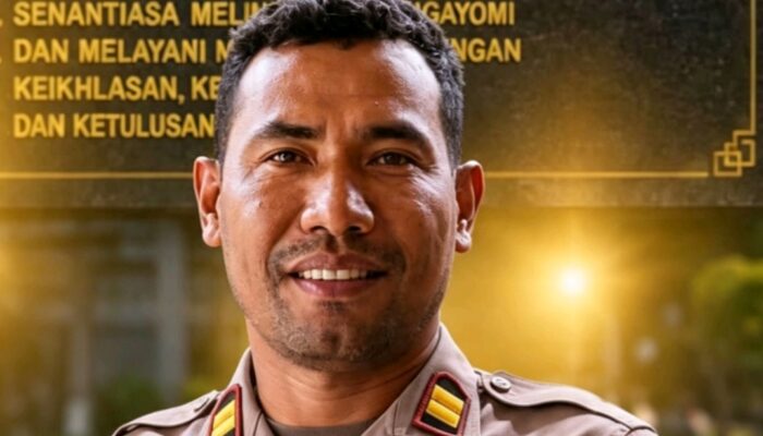 IPTU RUDY AHAB SH: SOSOK POLISI HUMANIS DAN BEKERJA KERAS.