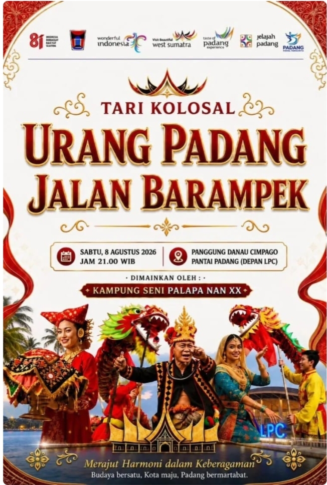  TARI KOLOSAL “URANG PADANG JALAN BARAMPEK”: SIMBOL PERSATUAN DAN KEBANGKITAN KOTA PADANG DI HARI JADI KE-357