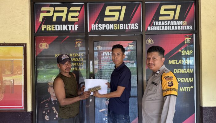 Petugas DLH Temukan 19 Butir Amunisi Aktif Kaliber 5,56 mm di Tempat Sampah Tanjung Raja