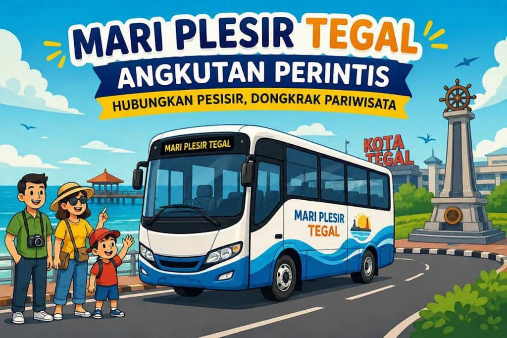 “Mari Plesir Tegal” Meluncur! Pemkot Tegal Hadirkan Angkutan Perintis untuk Hubungkan Pesisir dan Dongkrak Pariwisata
