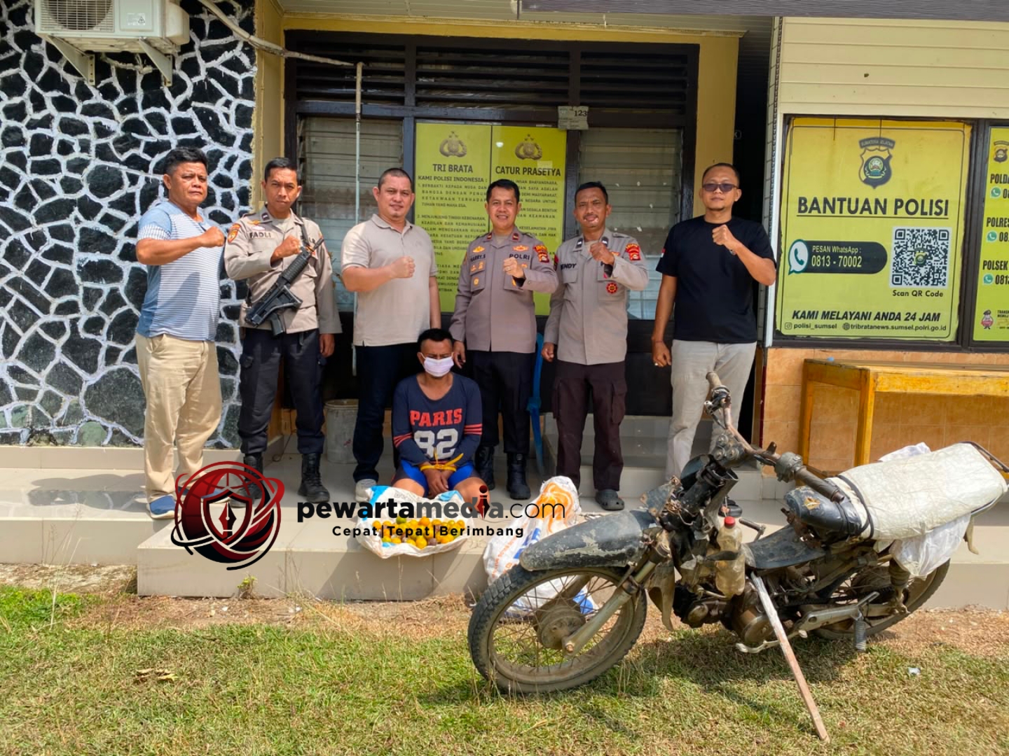 Kecanduan Judi Online, Petani di Ogan Ilir Nekat Gasak 700 Kilogram Jeruk Tetangga