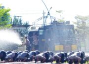 Guyuran Water Canon Iringi Sujud Syukur, 38 Personel Polres Tegal Kota Resmi Naik Pangkat