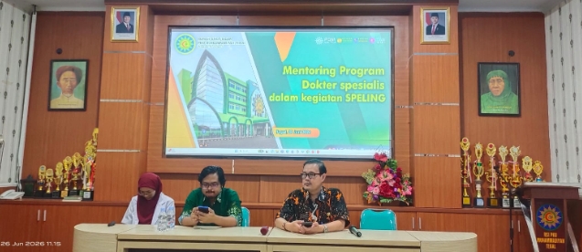 Dinkes Kabupaten Tegal Perkuat SDM Kesehatan, Mentoring Speling Siapkan Layanan Dokter Spesialis Gratis hingga Desa