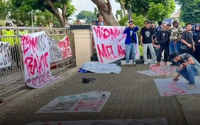 Ribuan Suara Menggema di Wonosobo, Aliansi Wonosobo Melawan Desak Evaluasi Kebijakan Pusat hingga Daerah