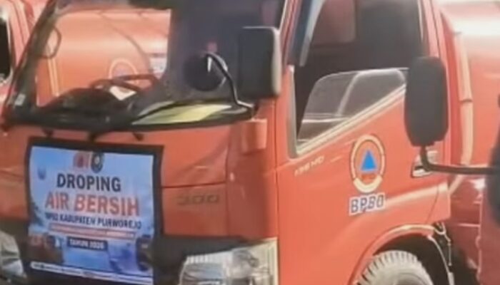 Purworejo Bergerak Cepat! BPBD Salurkan Air Bersih Lebih Awal, Antisipasi Kemarau Ekstrem 2026