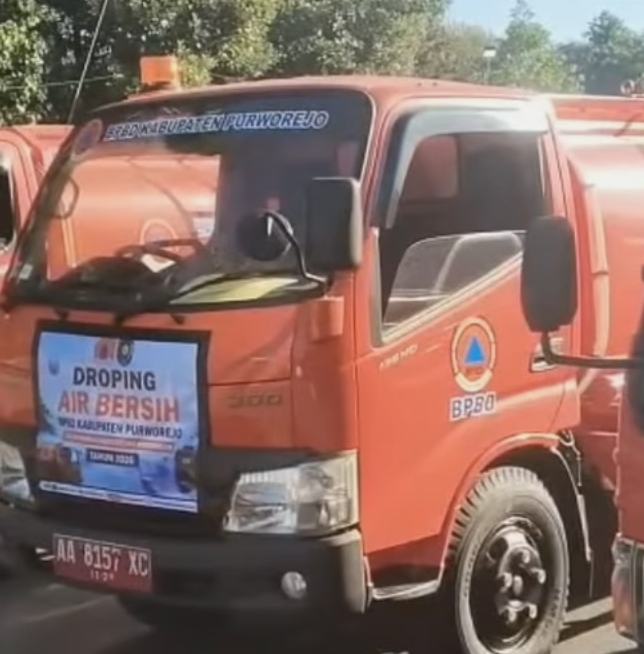Purworejo Bergerak Cepat! BPBD Salurkan Air Bersih Lebih Awal, Antisipasi Kemarau Ekstrem 2026