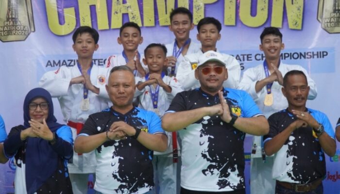 Amazing Tegal Cup Jateng Open Karate Championship 2026 Resmi Dibuka, 826 Karateka Ramaikan GOR Tegal Selatan