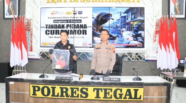 Breaking! Polres Tegal Bongkar 7 Kasus Narkoba dan Ringkus Komplotan Curanmor, Belasan Tersangka Diamankan