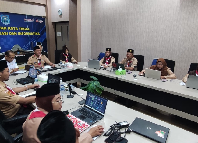 Pelajar Kota Tegal Siap Jadi Garda Terdepan! Jambore Virtual Saka Anti Narkoba Cetak Generasi Bersih Narkoba