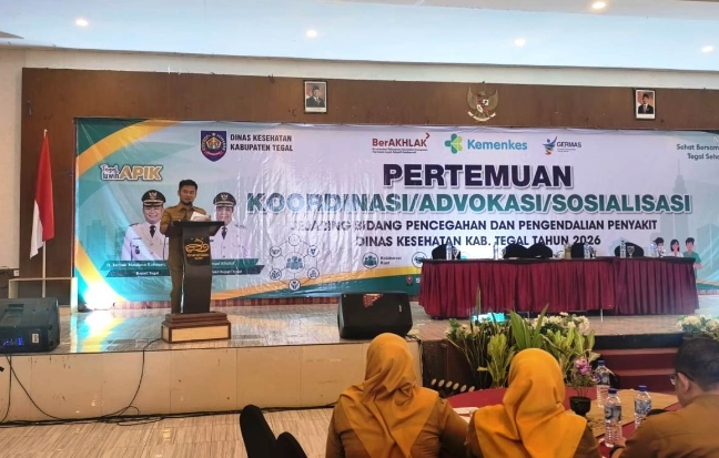 Tegal Percepat Eliminasi TB 2030! Bupati Ischak Pimpin Gerakan Besar Cegah Penyakit Menular dan Penyakit Kronis