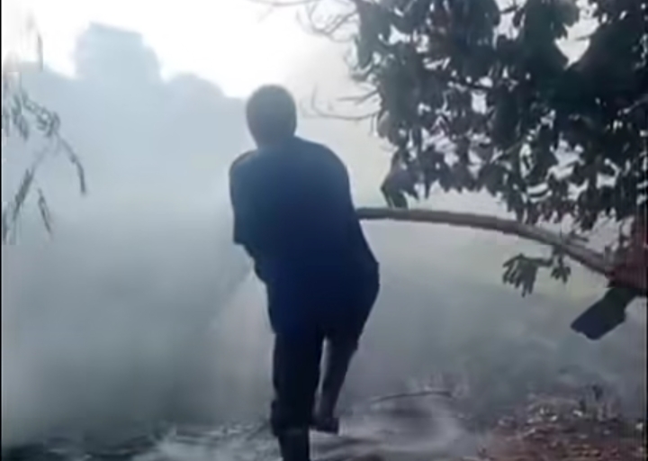 Kemarau Picu Kebakaran Hebat di Kota Tegal, Api Nyaris Lahap Permukiman Warga Slerok