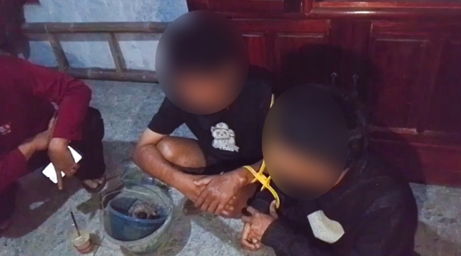 Geger Pemalang! Rumah Produksi Ganja Sintetis Dibongkar, Dua Pemuda Diamankan Polisi