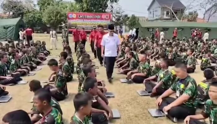 921 Taruna-Taruni SMK Bhakti Praja Dukuhwaru Digembleng Jadi Generasi Tangguh Lewat Latdastar Angkatan III