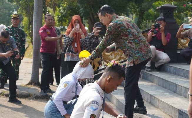 Bukan Sekadar Pengibar Bendera, Calon Paskibraka Kabupaten Tegal Ditempa Jadi Generasi Berkarakter dan Berjiwa Nasionalis