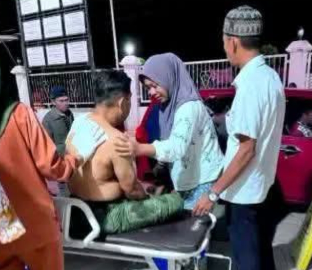 Diduga Motif Dendam, Mantan Napi Nekat Tikam Kades Talang Aur Ogan Ilir Usai Pulang Hajatan