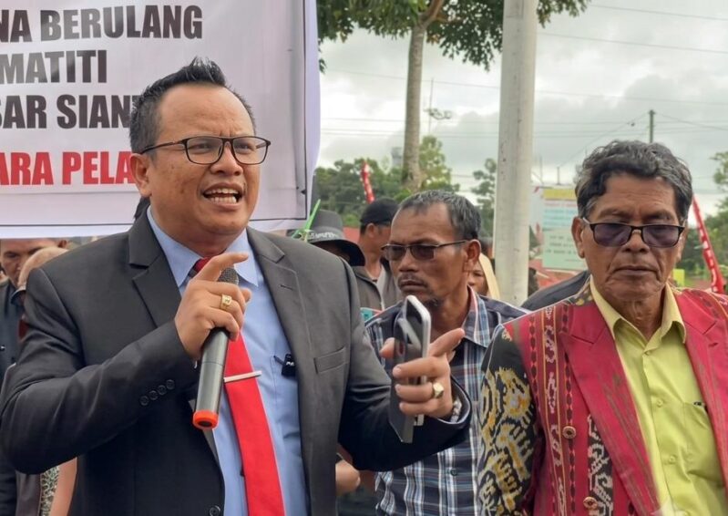 Sengketa Tanah di Sarsiantar Humbahas, Warga Keturunan Marga Munte Minta Perlindungan Polisi
