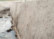 Soroti Fisik Bangunan Irigasi Desa Pagar Agung,Kades Pilih Mangkir Saat Konfirmasi,Ada Apa?