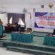 Bupati Toba Effendi Napitupulu saat Rapat Paripurna DPRD Toba