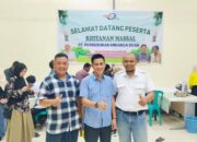 Lurah Batukuning Hadiri Acara Sunatan Masal Di PTP Minanga Ogan