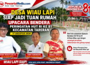Dari Wiau Lapi untuk Indonesia! 13 Desa Bersatu dalam Upacara HUT RI ke-81 Kecamatan Tareran
