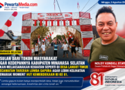 “Semarak Lansot Timur Tuai Pujian, Tokoh Masyarakat Dorong Lomba Gapura Jadi Agenda Resmi Pemkab Minsel”