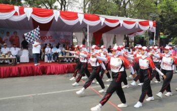Disporapar Jombang Umumkan Pemenang Gerak Jalan ROJO 2026