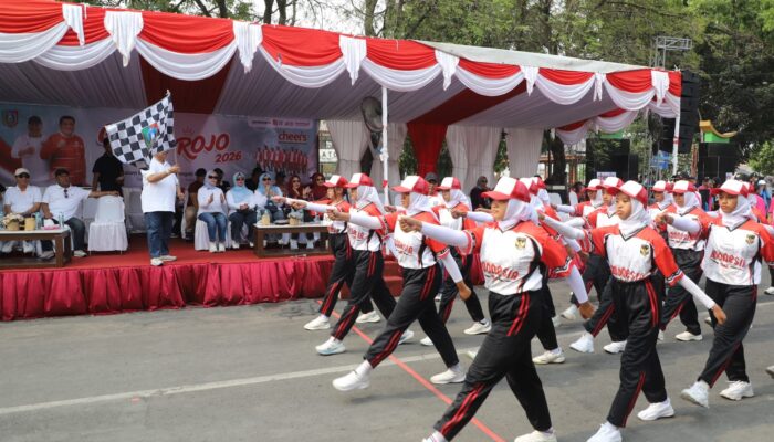 Disporapar Jombang Umumkan Pemenang Gerak Jalan ROJO 2026