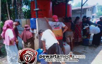 Kepala Desa Teluk Batang Utara Mengucapkan Terima Kasih atas Penyaluran Air Bersih