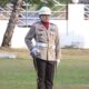 Sorotan Tertuju Padanya! AKP Johanes Montolalu Gagah Pimpin Penurunan Bendera HUT RI ke-81 di Minsel