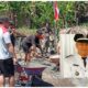 Tak Menunggu Anggaran! Warga Lansot Kompak Gotong Royong Bangun Bahu Jalan 1.400 Meter