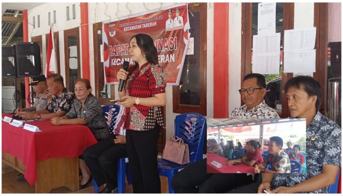 Tareran Siaga Sambut Hut RI Ke-81! Camat, Polisi, TNI dan Hukum Tua Bersatu Tangani Kamtibmas dan Ancaman Kebakaran