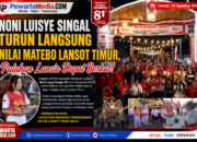 Matebo Lansot Timur Bikin Heboh! Ibu Luisye Singal Keliling Jaga 1 hingga Jaga 5, Lansia Dapat Berkat