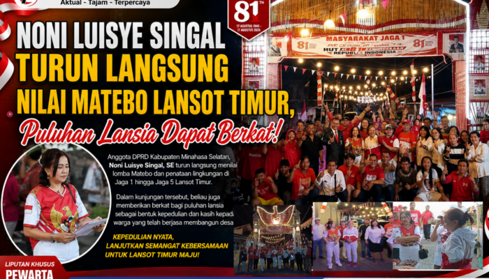 Matebo Lansot Timur Bikin Heboh! Ibu Luisye Singal Keliling Jaga 1 hingga Jaga 5, Lansia Dapat Berkat