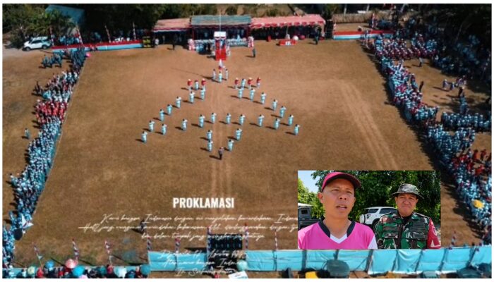 Bikin Merinding! Formasi Burung Garuda Paskibra Tareran Sukses Curi Perhatian di HUT RI ke-81