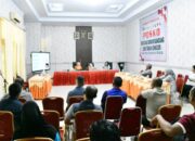 Dini .ti Bahaya (.ti Hazard Earlu Warning Sistem/MHEWS diadakan di Kantor Bupati TapTeng