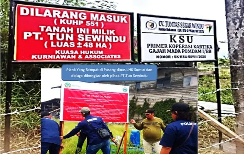 Salah Lokasi Dokumen Datin, PT Tun Sewindu Diduga Kuasai Hutan Lindung Desa Rugemuk Berkedok Tambak