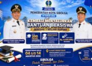 Investasi Generasi Masa Depan: Pemko Sibolga Gelontorkan Rp.1 Miliar Untuk Beasiswa Bagi 200 Mahasìswa