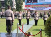 Kapolres Pasbar Pimpin Sertijab PJU Polres dan Kapolsek Sungai Beremas
