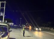 Patroli Blue Light Malam Minggu Jasa Situasi Kamtibmas di Kabupaten Toba Tetap Kondusif