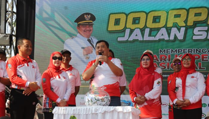 Semarak Dan Sukses Harkopnas ke-79 di Jombang: Ribuan Warga Ikuti Jalan Sehat, Berhadiah 2 Paket Umroh