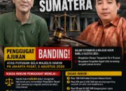 Penggugat Ajukan Banding Atas Putusan Sela Gugatan Citizen Lawsuit Bencana Banjir Sumatera