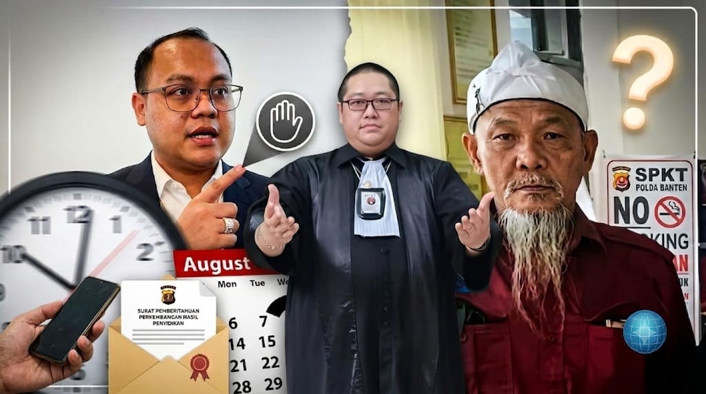 Ketua Tim Advokasi Fam Fuk Tjhong alias Uun, Revan Pratama Wijaya SH: Masih Tunggu SP2HP Lanjutan Polda Banten