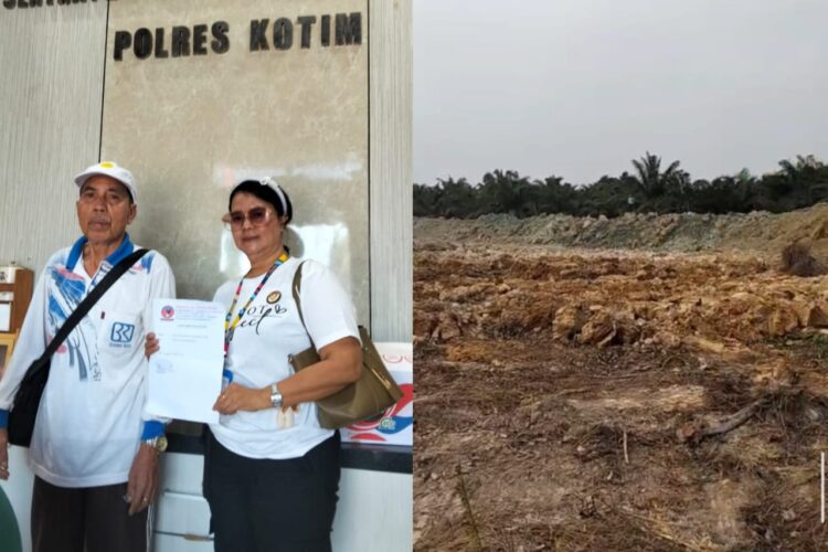 PKN RI Laporkan PT KMB ke Polres Kotim Terkait Lahan Warga