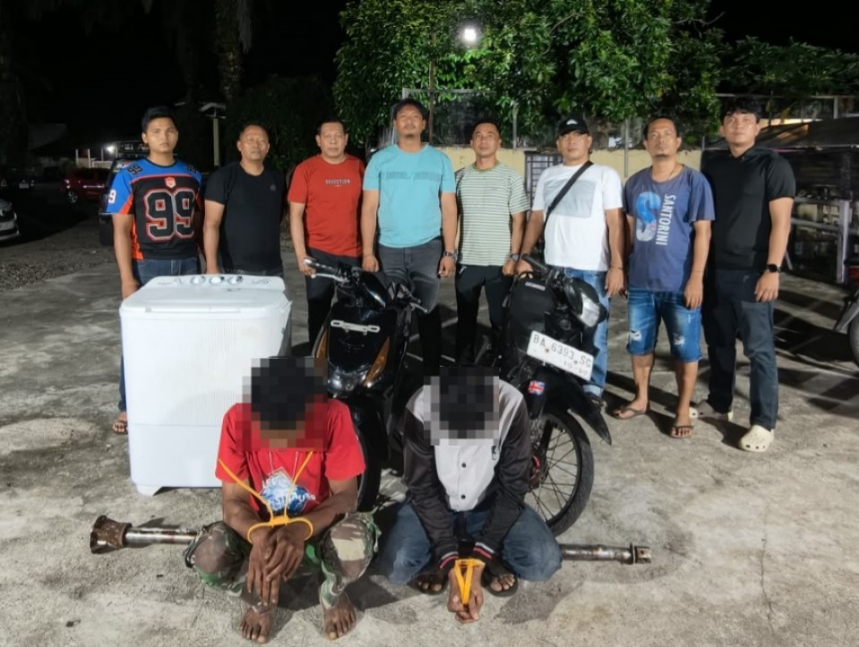 Satreskrim Polres Pasbar Ungkap Pencurian Rumah Kosong, Dua Pelaku Diamankan